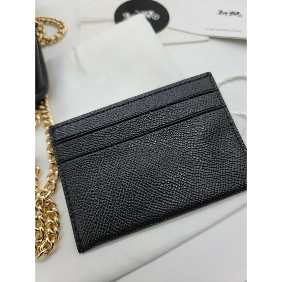 COACH Custom Made Small Turnlock Chain Crossbody STUDS APPLIQUE 3PC - Picture 11 of 12